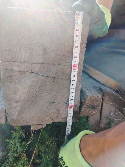 Продам балки деревянные. Шпалы