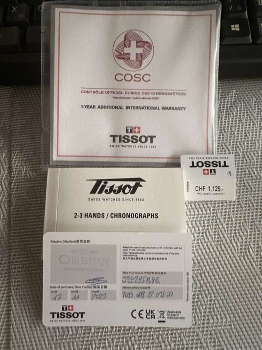 Часовник ,,tissot” автоматик.