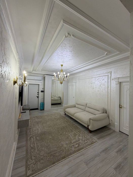 ЖК Иззат 4х комнат 100м2 мебел+техника Продажа квартира с ремонтом АКТ