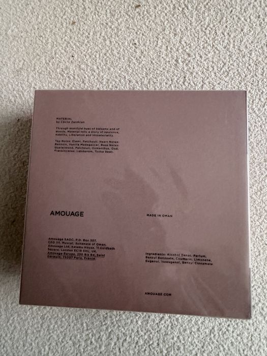 Amouage Material 100 ml