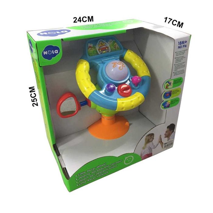 Volan interactiv muzical ,multicolor,ABS