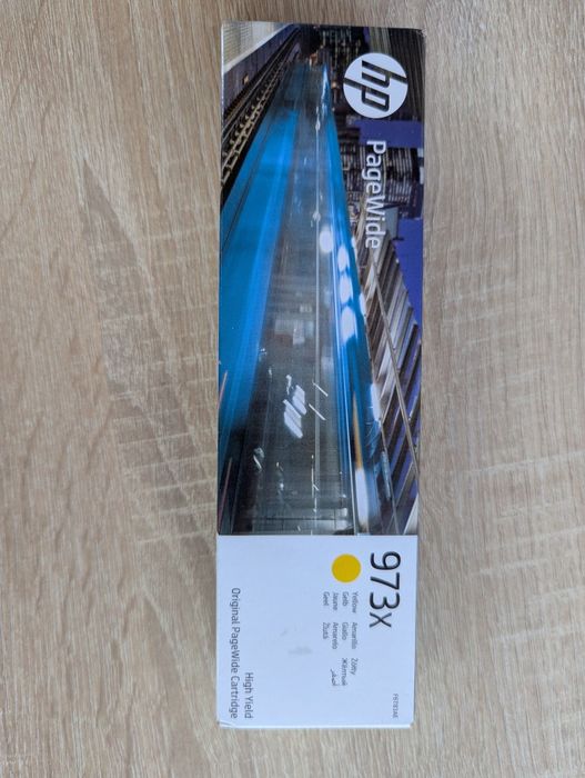 Cartus cerneala capacitate extinsa HP 973X PageWide galben, Original, ~10,000 pag