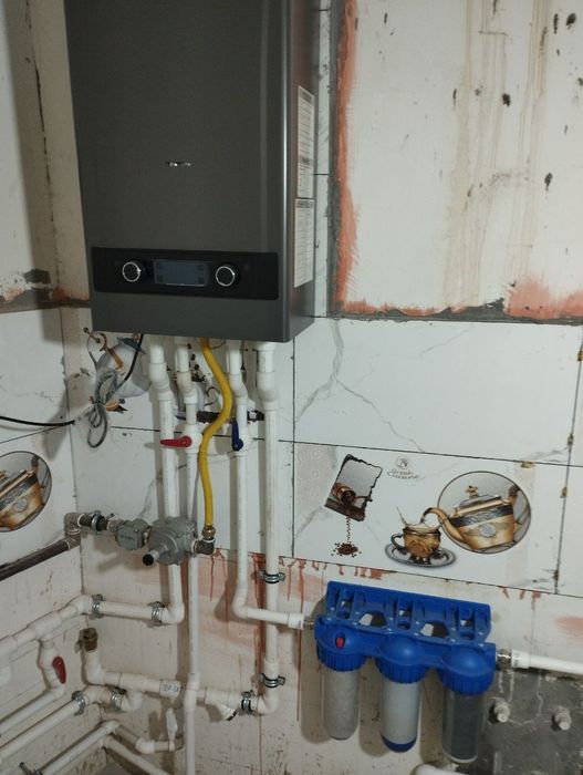 Сантехнические работы. Ремонт профилактика чистка котлов.