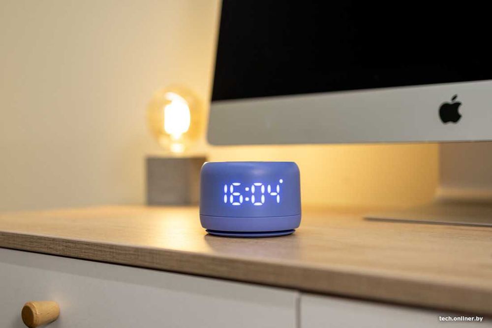 Умная колонка Яндекс Станция Лайт 2 с часами, Оригинал, sound kalonka