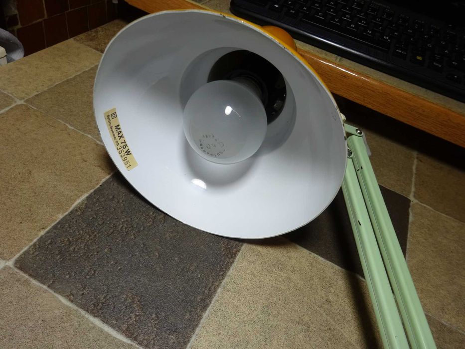 Lampa de birou vintage tip arhitect /Waso W3 Spezial