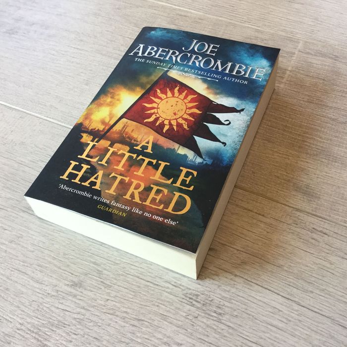 НОВА книга на английски език " A LITTLE HATRED " от JOE ABERCROMBIE