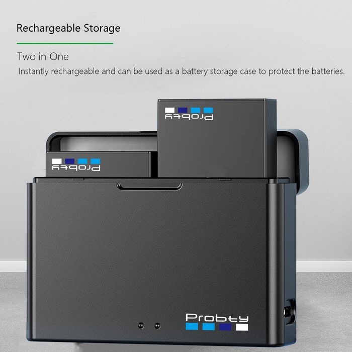 Зарядно + батерии за DJI osmo action 5, 4 и 3