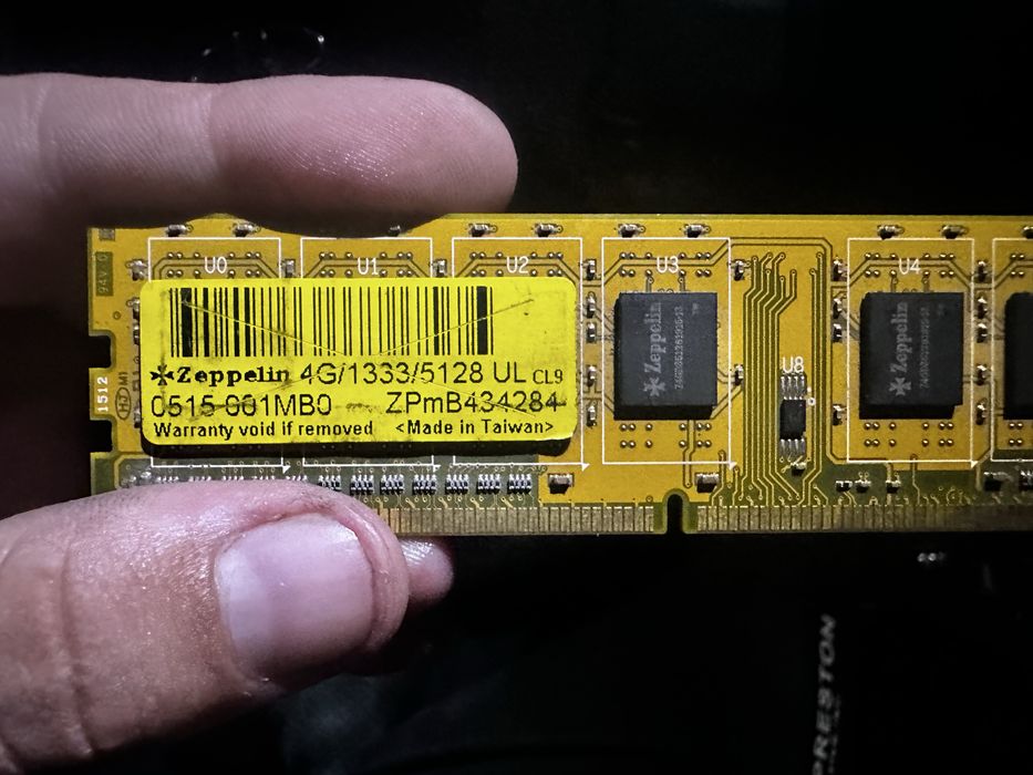 Оперативка память DDR3/DDR4