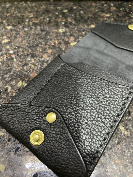 Кожанный кошелек, ручная работа.