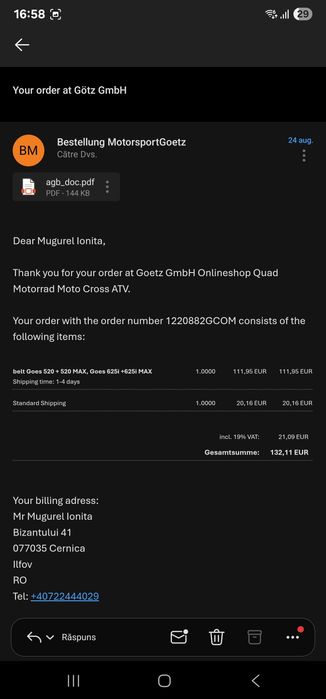 Atv Goes 625i/schimb CanAm Polaris 1000(nu cfmoto nu can am nu polaris