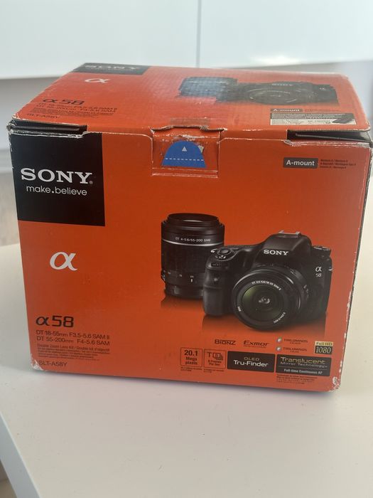 Фотоапарат Sony  Alpha  A5B с два обектива