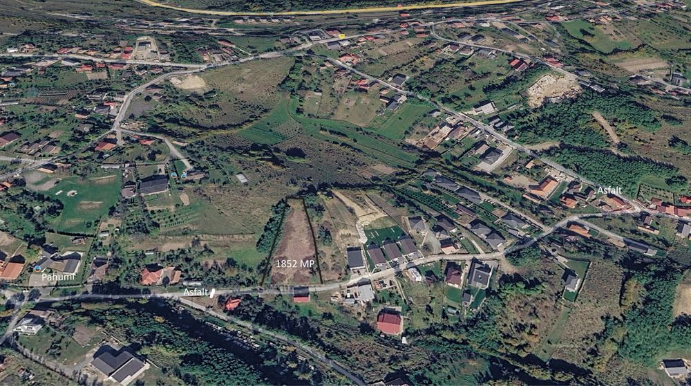 Teren Feleacu 1852MP cu autorizatie de constructie in lucru