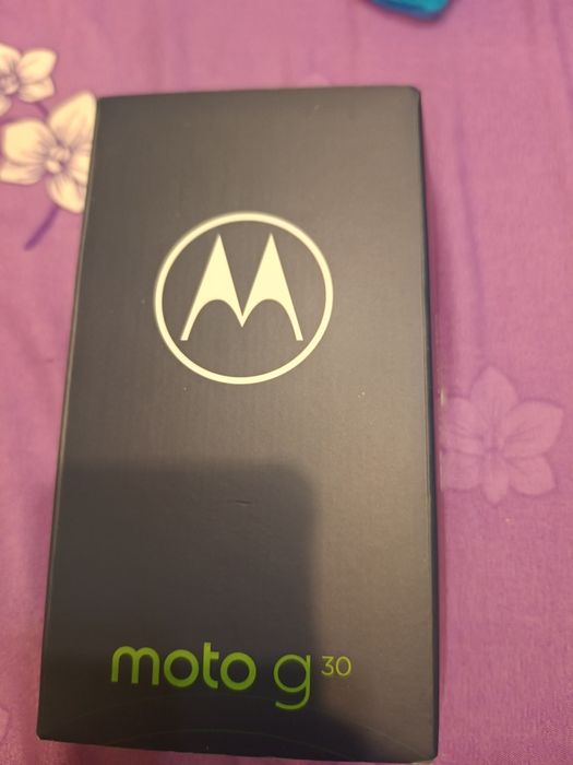Motorola g30 cu folie și husa