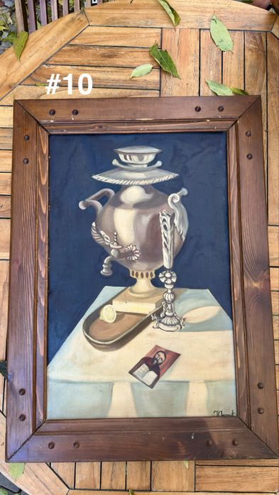 Vând tablouri originale pe pânză. Picturi autentice, rame din lemn