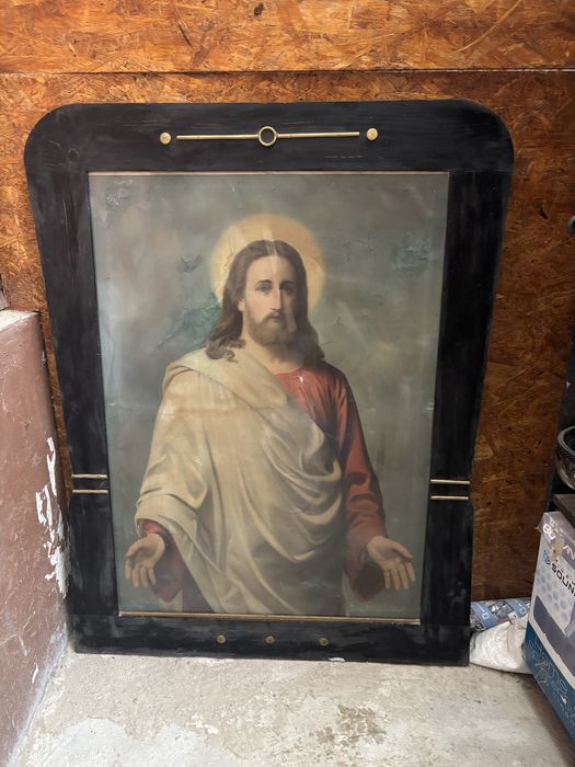 Tablou Iisus  religios hartie