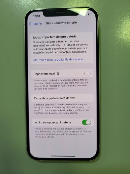 iPhone 12 White Impecabil ca Nou Poze Reale