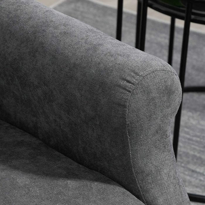 HOMCOM Релаксиращ стол, помощ при изправяне, функция за накланяне