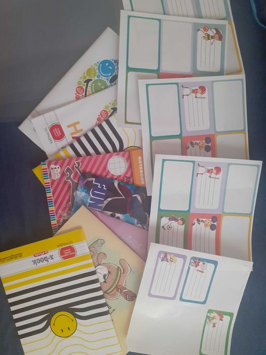 Комплект тетрадки за 1 клас за 5 лв