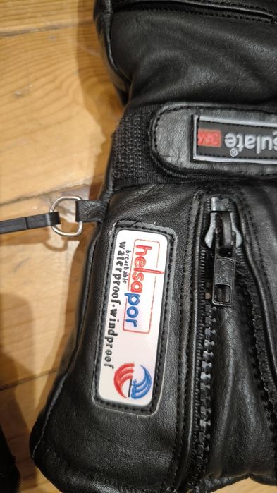 Ски Мото ръкавици водоустойчиви,дишащи естествена кожа 3M Thinsulat