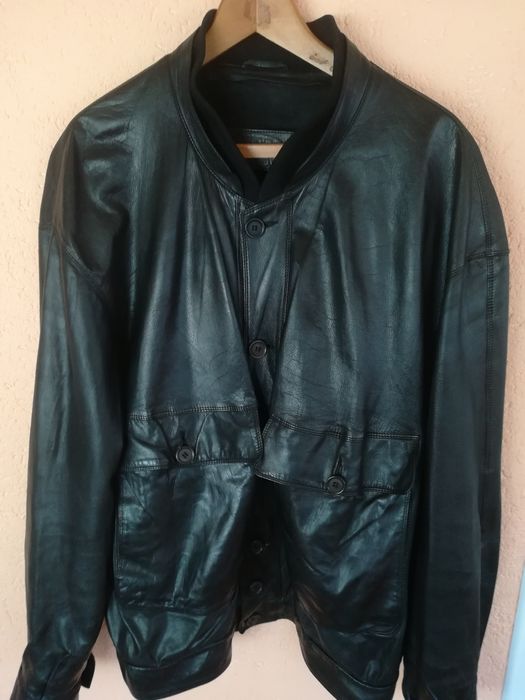 Geaca piele bărbați Vittorio Forti mărimea 52