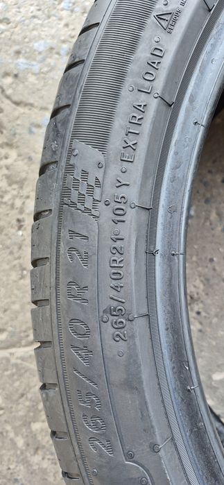 2 anvelope vara ca noi Michelin 265/40/21,dot 2025.Pretul este pe bucata.