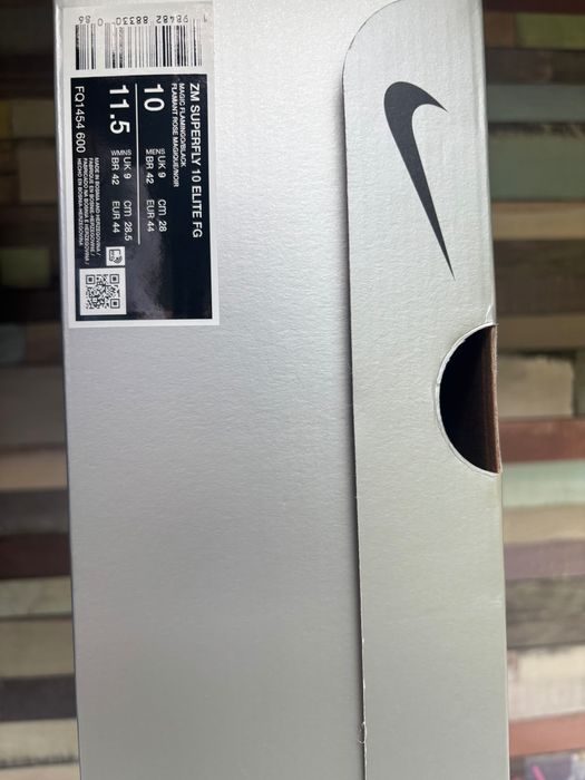 Бутонки Nike superfly 10 elite fg 44 номер