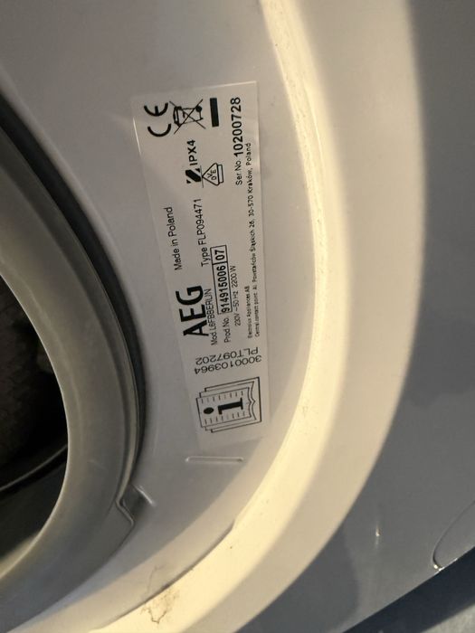 Пералня AEG 6000 8кг