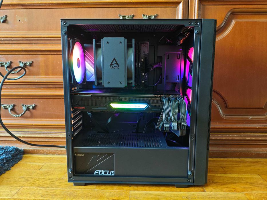 Gaming PC с Ryzen 9 7900/ 32GB DDR5/ RX 6800 XT 16GB/ 512GB/ 850W