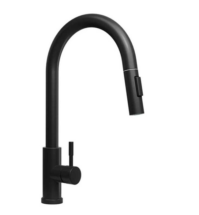 Черна гранитна мивка за вграждане под плот Лондон 60 XXL 560 x 470 мм