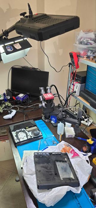 Сервиз за ремонт и профилактика PS3 PS4 PS5 Xbox PlayStation DualSense