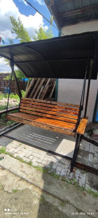 Качели садовые большие