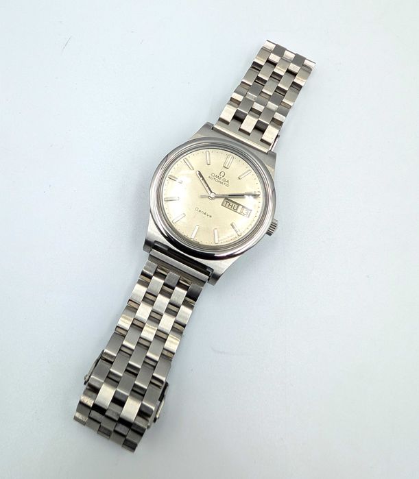 Ceas OMEGA Geneve Day-Date Automatic 36 mm otel cu bratara - 166.0169