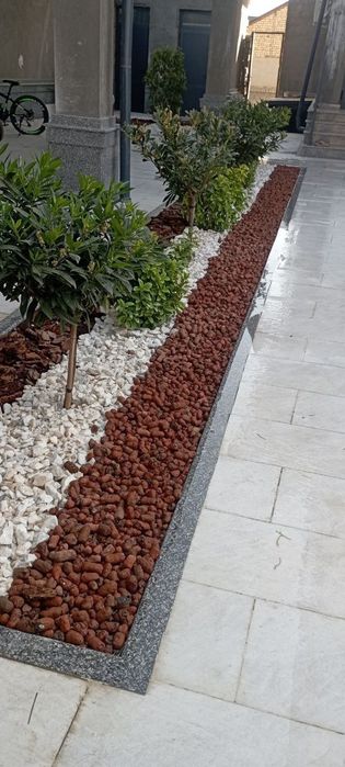 Галька Декоративные/ Камни белое