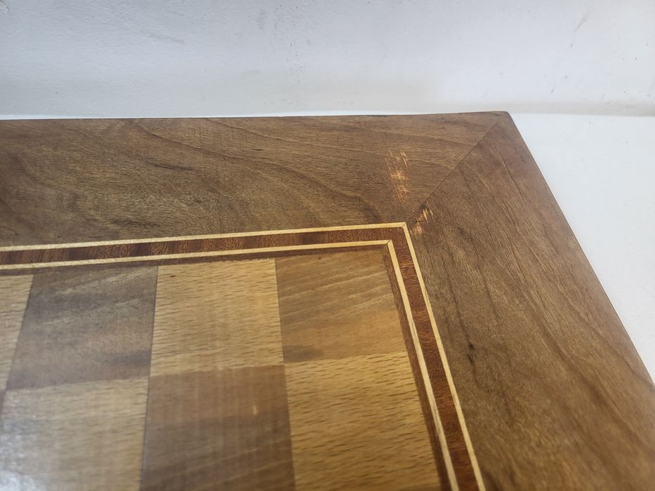 #5 Стар дървен шах и табла