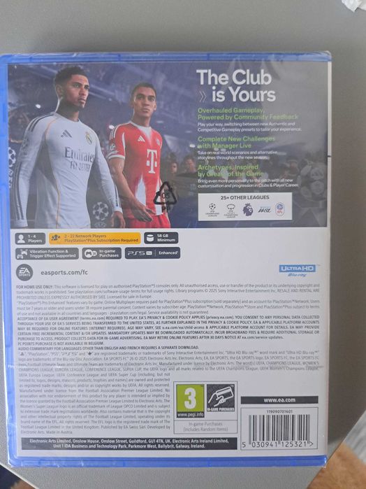 FC26 PS5 sigiliat nou