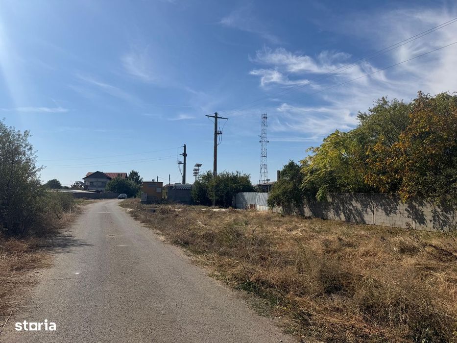 Teren 5.018 m², hală și casă la cheie | Două accese, direct din DN6