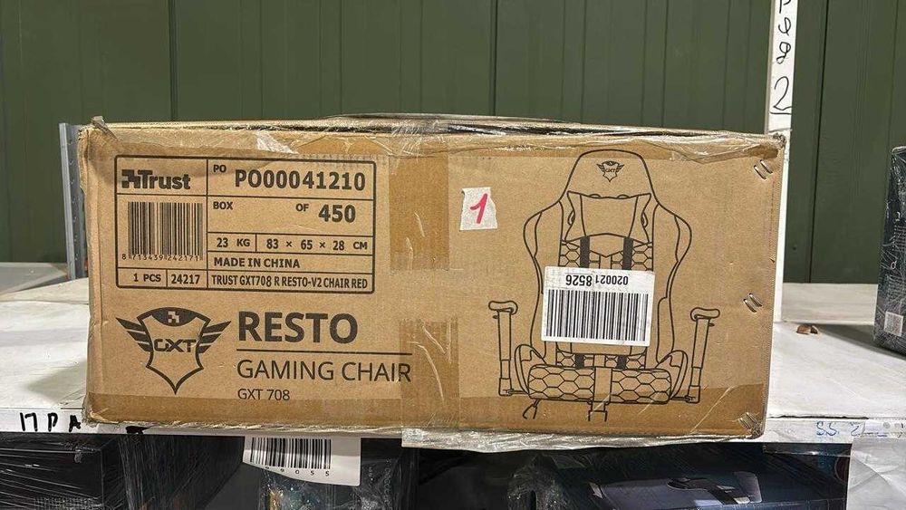 Игровое кресло Trust GXT 708R Resto красный