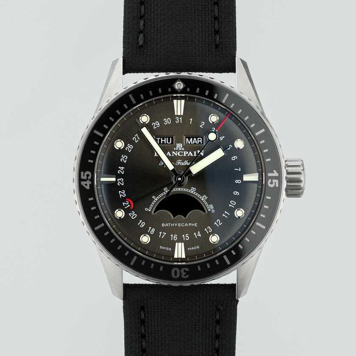 Blancpain Fifty Fathoms Bathyscaphe Complet Phases de Lune