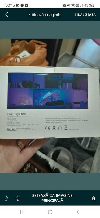 Vand banda led 2.5 m