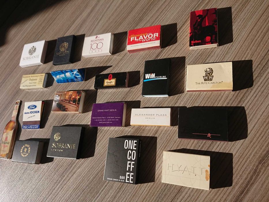 колекция кибритчета 20бр