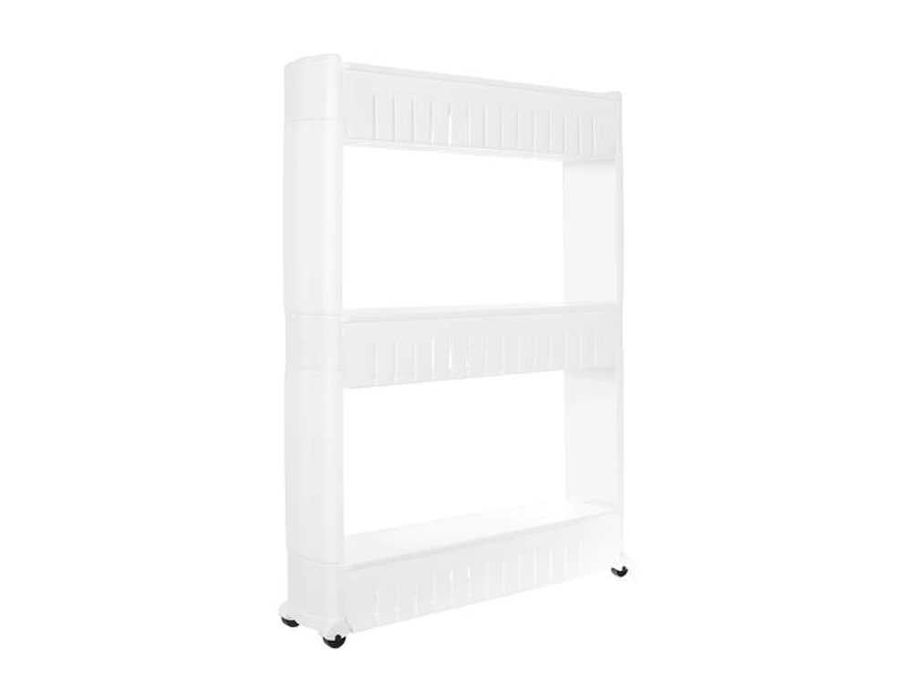 Триетажен подвижен рафт/ шкаф, органайзер за кухня/ баня