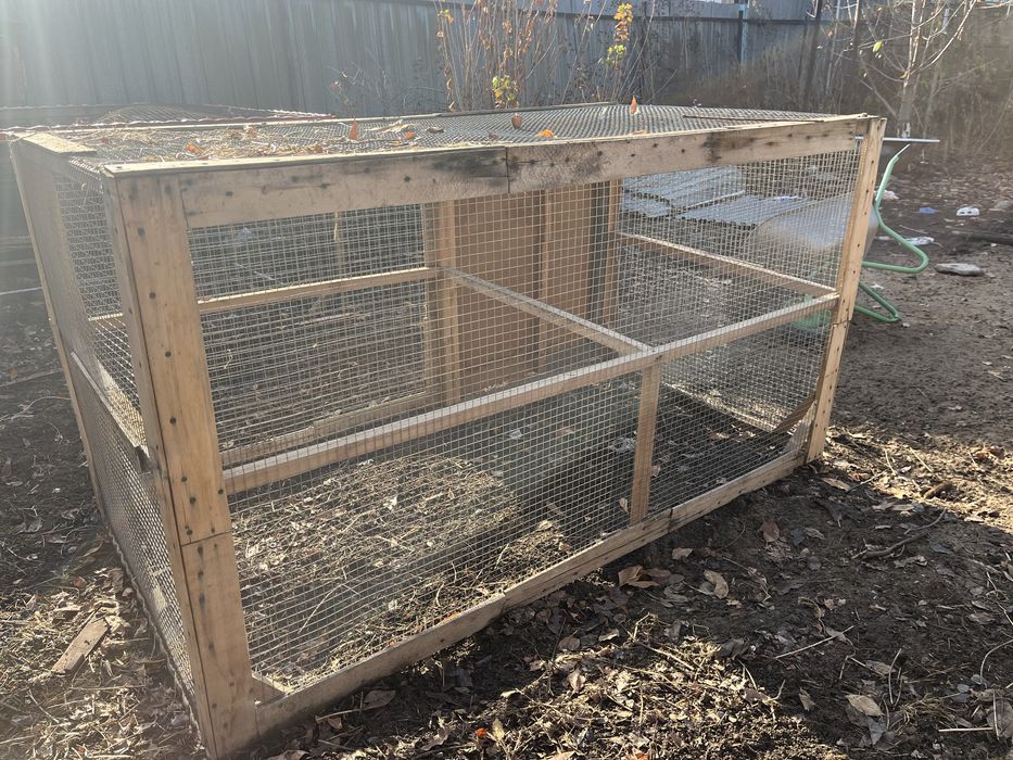 Клетки для еоллов и цыплят