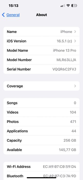 Iphone 13 Pro 256GB