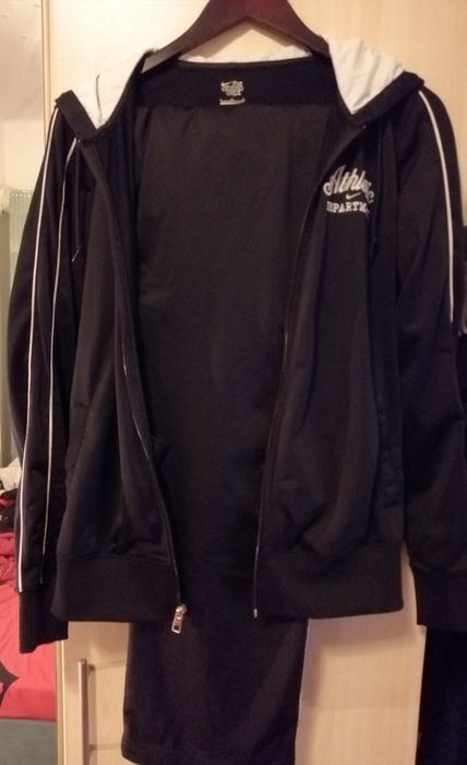 Trening dama Nike Original , negru/alb cu gluga