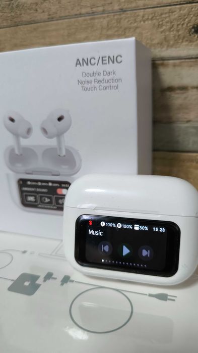 Слушалки с дисплей кристален звук