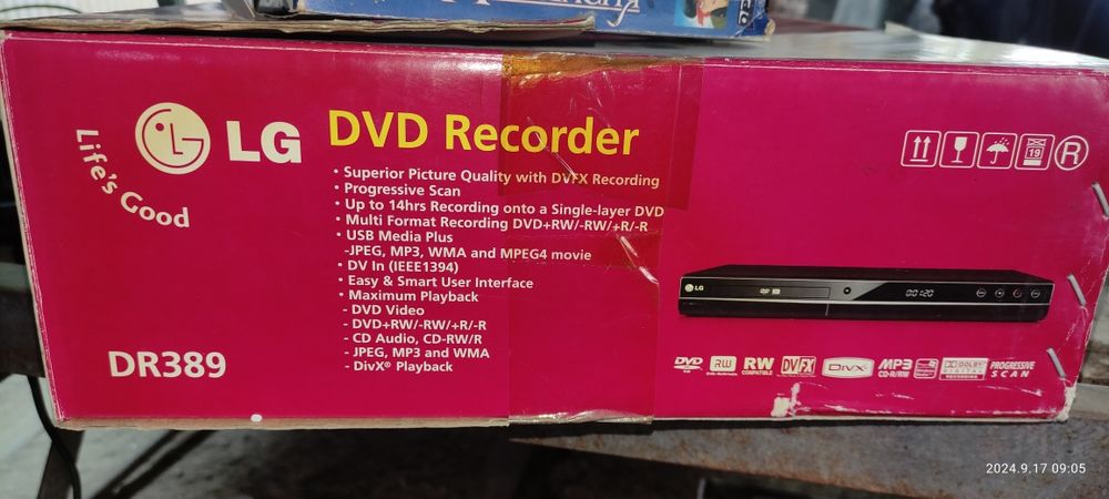 Продам DVD recordeLJ DR 389 и Gold Vijin