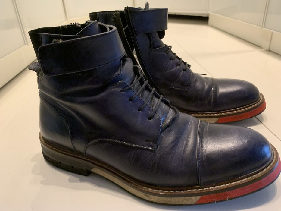 Тъмносини мъжки боти N:43