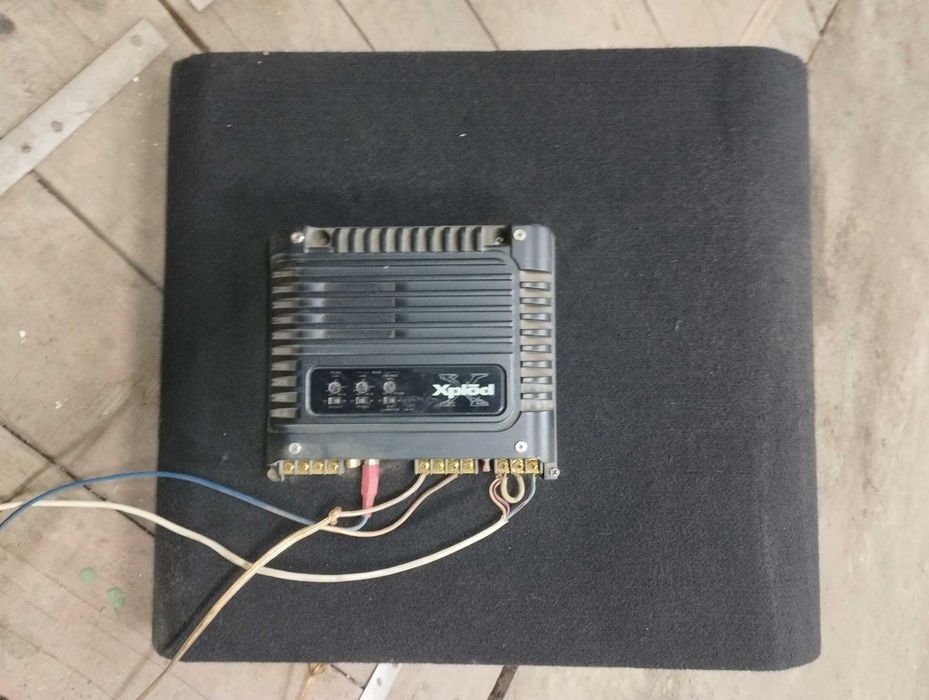 Продам сабвуфер и усилитель