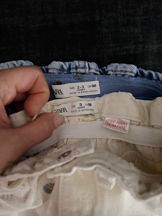 Fuste zara mărime 98