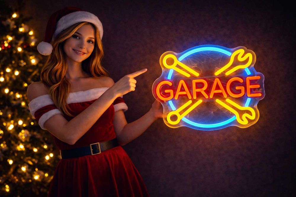 Reclame luminoase LED Neon GARAGE